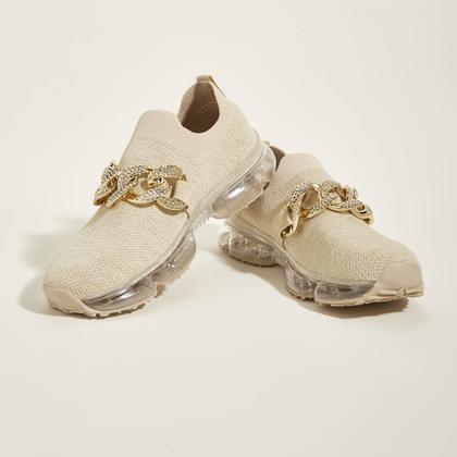 Imagem de Tênis LUCKY STEP Women Air Cushion Fashion Apricot 39EU