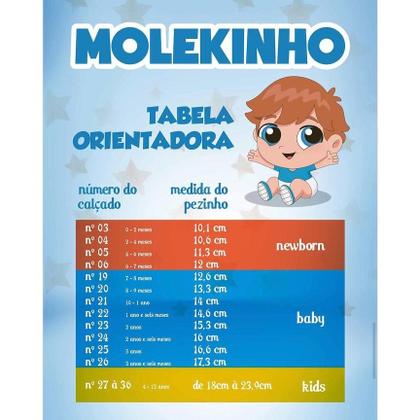 Imagem de TENIS MASC INF MOLEKINHO tiras autocolantes