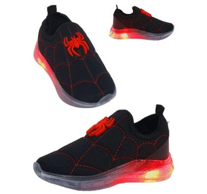 Imagem de Tênis masculino aranha Com Luz