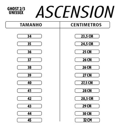 Imagem de Tenis Masculino Caminhada Ghost3 Ascension Academia Fitness