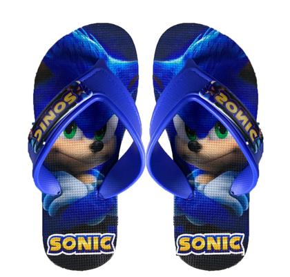 Imagem de Tenis Masculino De Led Sonic Personagem Luzinha + Chinelo