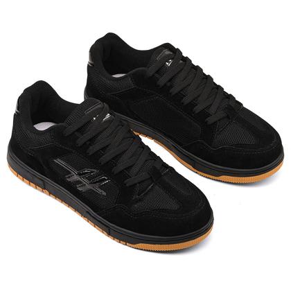 Imagem de Tênis Masculino e Feminino skatista Casual com Detalhes em Camurça Confortável Leve e Estiloso para Dia a Dia e Skate Simples