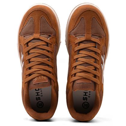 Imagem de Tênis Masculino e Feminino skatista Casual com Detalhes em Camurça Confortável Leve e Estiloso para Dia a Dia e Skate Simples