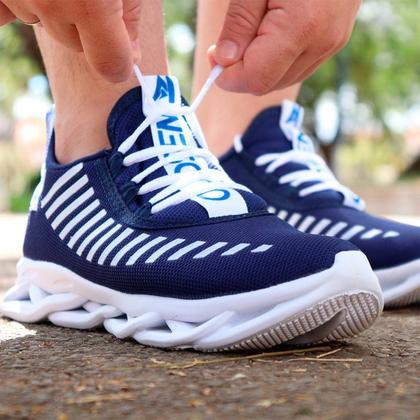 Imagem de Tenis Masculino Esportivo Macio exercício funcional Academia Caminhada