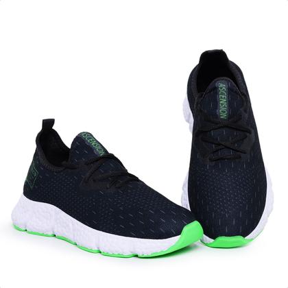 Imagem de Tênis Masculino Esportivo Ultra Leve Conforto e Cross Com Meia Cano Médio Para Caminhadas, Treinos, Cross e Uso Diário