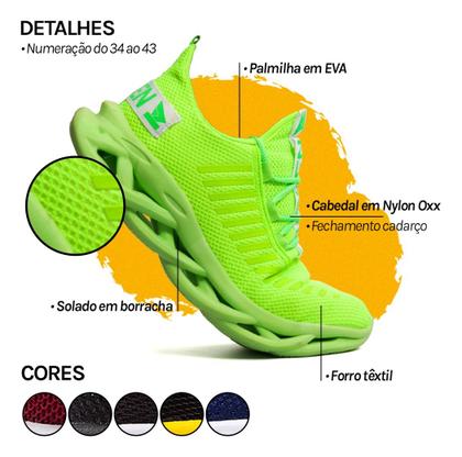 Imagem de Tenis Masculino Feminino Casual E Esportivo Academia Caminhada Macio Confotável Leve