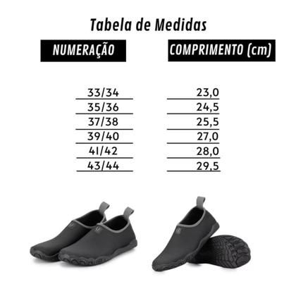 Imagem de Tênis Masculino Feminino Esportivo Sapatilha Aqua Confortável Macia Leve Caminhada Academia Treinos