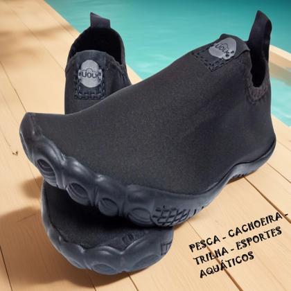 Imagem de Tênis Masculino Feminino Esportivo Sapatilha Aqua Confortável Macia Leve Caminhada Academia Treinos