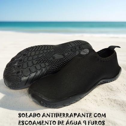 Imagem de Tênis Masculino Feminino Esportivo Sapatilha Aqua Confortável Macia Leve Caminhada Academia Treinos