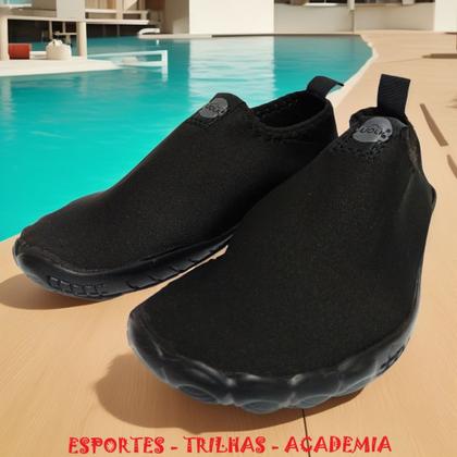 Imagem de Tênis Masculino Feminino Esportivo Sapatilha Aqua Confortável Macia Leve Caminhada Academia Treinos