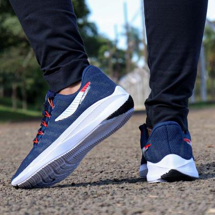 Imagem de Tênis Masculino Feminino Para Academia Caminhada Corrida Casual Confortável Dia a Dia