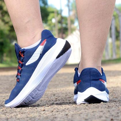 Imagem de Tênis Masculino Feminino Para Academia Caminhada Corrida Casual Confortável Dia a Dia