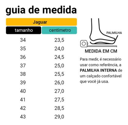 Imagem de Tênis Masculino Jaguar Esportivo Academia Treino Confortável