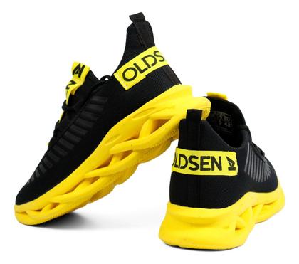 Imagem de Tênis Masculino Jaguar Esportivo Moderno Corrida Treino Leve Caminhada Macio