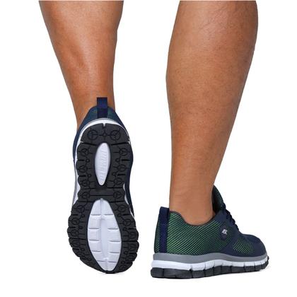 Imagem de Tênis Masculino Marinho Lege New Try Ascension Esporte Caminhada Corrida Academia Leve Macio Confortável