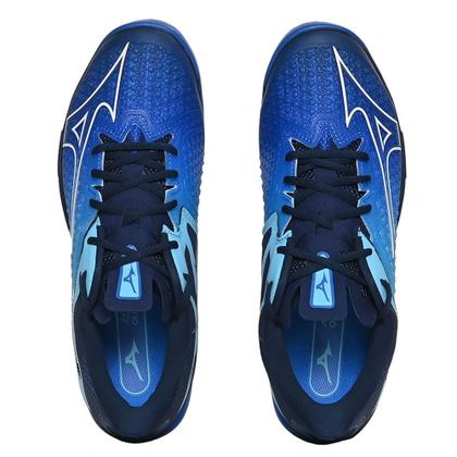 Mizuno Wave Exceed Tour 6 AC ネイビー Decathlon | Tênis de Tennis Mizuno Wave Exceed Tour 6 All Court