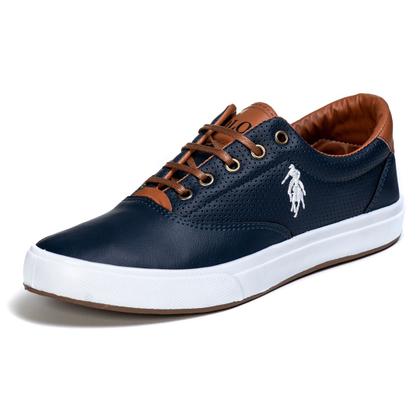 Imagem de Tenis masculino Sapatenis Polo open casual confortavel macio sapato