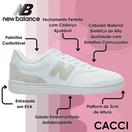 Imagem de Tênis Masculino Skatista Moderno Casual BB80 New Balance