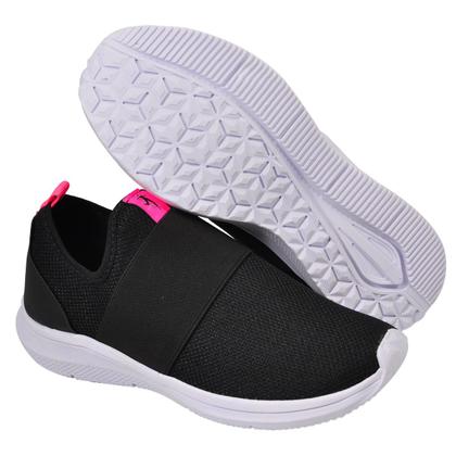 Imagem de Tênis Meia Calce Fácil Slip On Feminino Casual Caminhada Treino