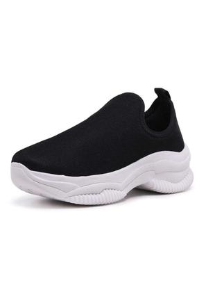 Imagem de Tênis Meia Slip On Casual Calce Fácil Ortopédico Ajuste Perfeito