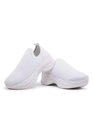 Imagem de Tênis Meia Slip On Casual Calce Fácil Ortopédico Ajuste Perfeito