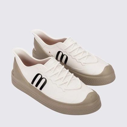 Imagem de Tênis Melissa Combat Sneaker Branco Bege Infantil