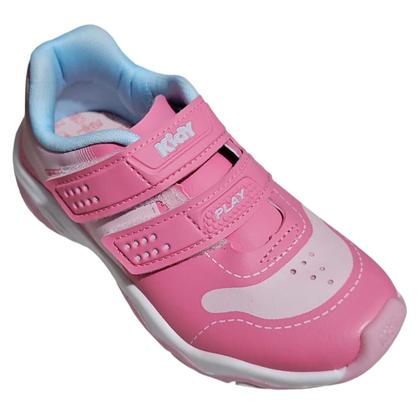 Imagem de Tênis Menina Infantil Com Carrinho Kidy Play Respitec