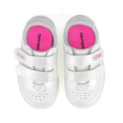 Imagem de Tênis Menina Infantil tiras autocolantes Glitter Confortável Novopé