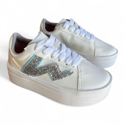 Imagem de Tênis Menina Juvenil Branco Confortável iTweens