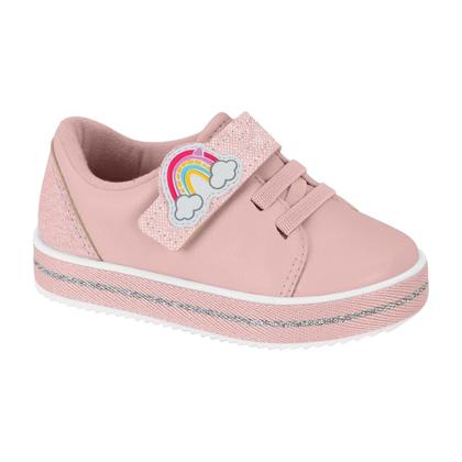 Imagem de Tenis Menina Molekinha 2131.625 Flatform Bebe Confortavel Casual