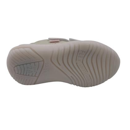 Imagem de Tênis Menina Pisca-Pisca Led Anatômico Kidy Bege 201211