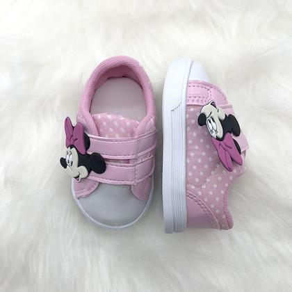 Imagem de Tenis Menina Sapatinhos Bebe Calcados Infantil Sandalia Rosa