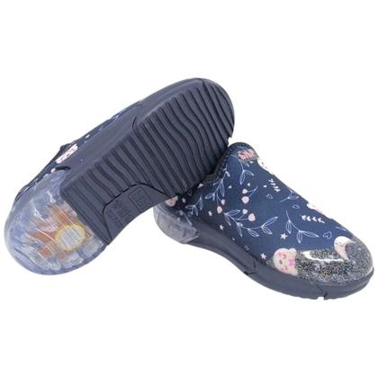 Imagem de Tênis Meninas Com LED Estampado Urso Bibi - Azul