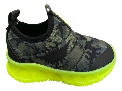 Imagem de Tenis Meninos Infantil Novopé Dino Led Calçe Facil Original