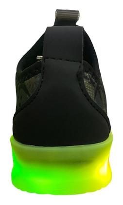 Imagem de Tenis Meninos Infantil Novopé Dino Led Calçe Facil Original