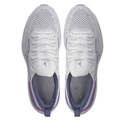 Imagem de Tênis Mizuno Arrow Corrida Branco e Azul - Feminino