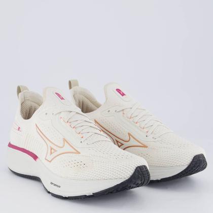 Imagem de Tênis Mizuno Cool Ride 3 Feminino Bege