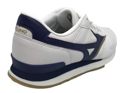 Tênis Mizuno GV 87 LT - Masculino - 41 - Branco/Marinho - Tênis