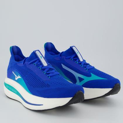 Imagem de Tênis Mizuno Neo Aura Knit Azul