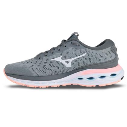 Imagem de Tênis Mizuno Wave Nitron Feminino - Cinza