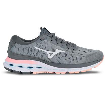 Imagem de Tênis Mizuno Wave Nitron Feminino - Cinza