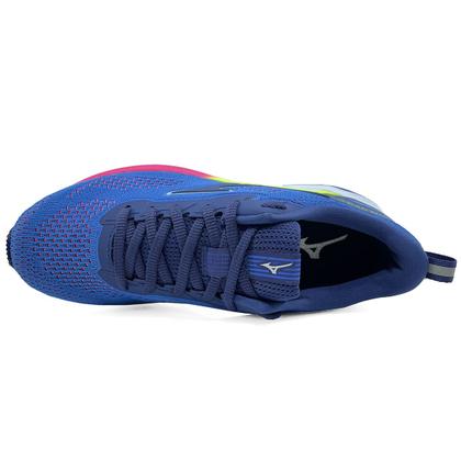 Imagem de Tênis Mizuno Wave Vitality 4 Feminino - Azul e Rosa