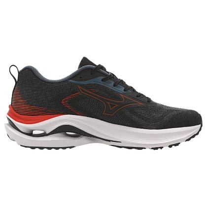 Imagem de Tênis Mizuno Wave Vitality 7 Masculino - Preto-Laranja