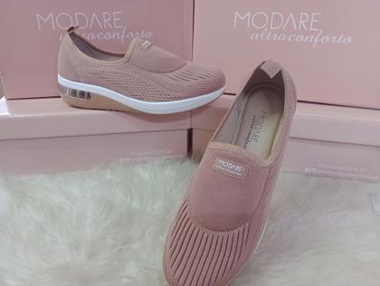 Imagem de Tênis Modare Gaspea Linho Lisboa 7320.217 Feminino Gel Tech Ultra Conforto