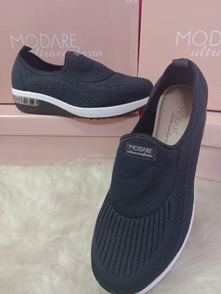Imagem de Tênis Modare Gaspea Linho Lisboa 7320.217 Feminino Gel Tech Ultra Conforto