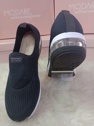Imagem de Tênis Modare Gaspea Linho Lisboa 7320.217 Feminino Gel Tech Ultra Conforto