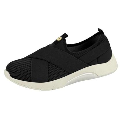 Imagem de Tênis Modare Ultraconforto Slip On Casual de Tecido e com Elástico 7378.100 Feminino-Preto