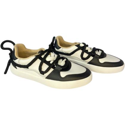 Imagem de Tênis Moleca Casual Feminino com Cadarço Duplo