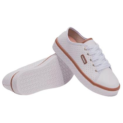 Imagem de Tênis Moleca Casual Feminino Napa Turim Microperfuros