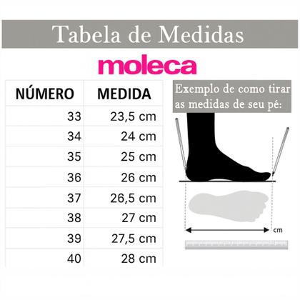 Imagem de Tenis Moleca Casual Napa Preto